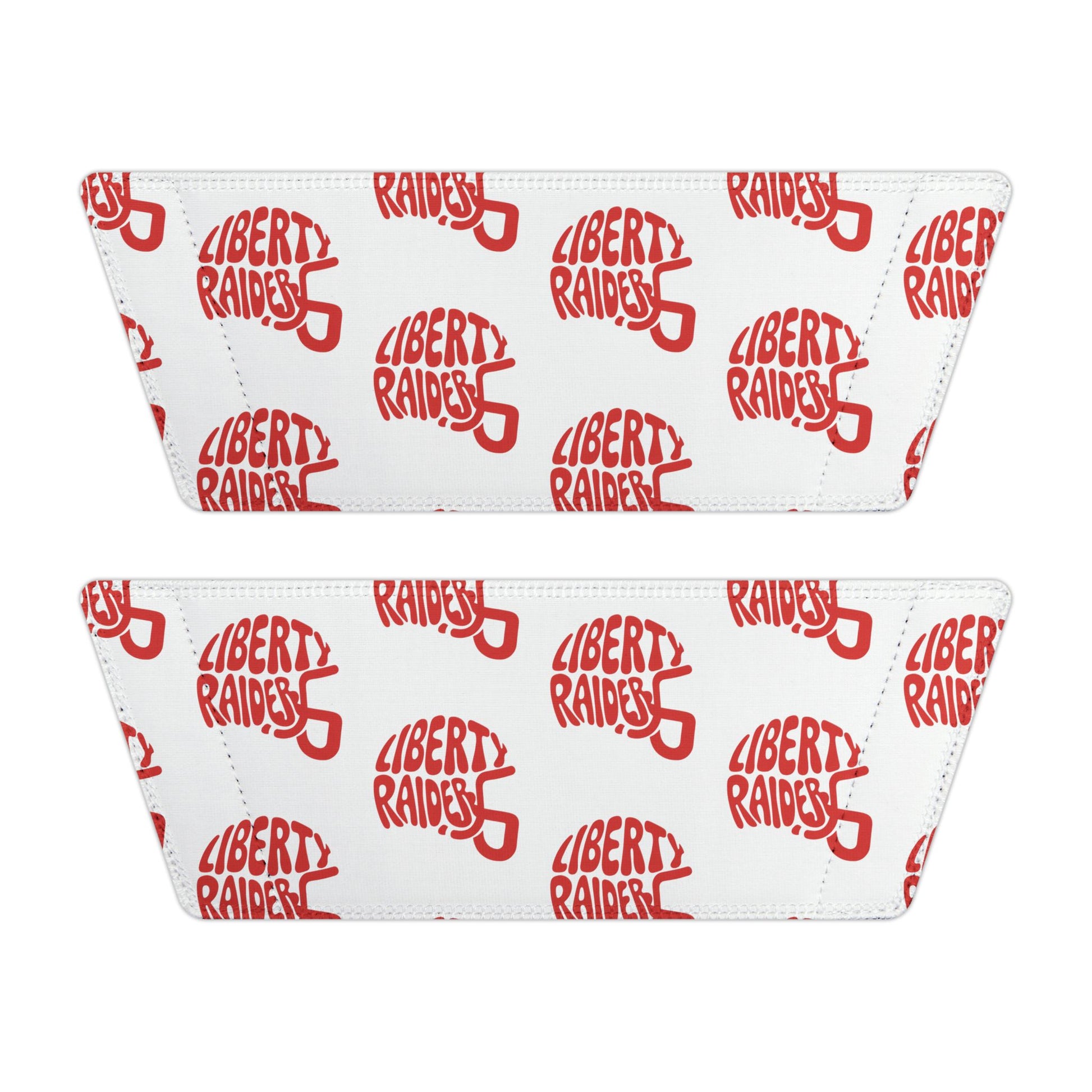 Women's Removable-Strap Slides - Liberty Raiders "Football Helmet"