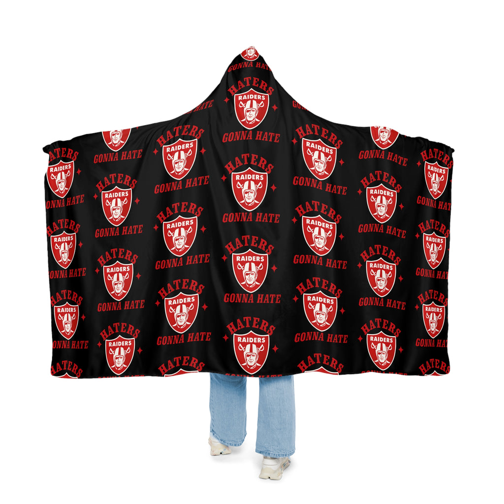 Black Snuggle Blanket - Liberty Raiders "Haters Gonna Hate"